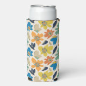 Abstract Hand-Drawn Boho Floral Pattern (Seltzer Voorkant)