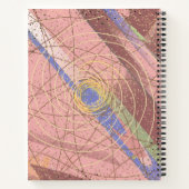 Abstract hand drawn illustration geometrical  notitieboek (Achterkant)