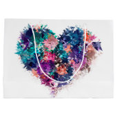 Abstract hart groot cadeauzakje (Achterkant)