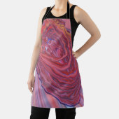 Abstract Heart Design All-Over Print Schort (Insitu)