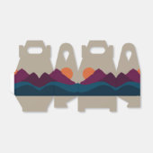 Abstract Herfst Autumn Mountain Landscape Sunset Bedankdoosjes (Uitgevouwen)