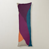 Abstract Herfst Autumn Mountain Landscape Sunset Lichaamskussen (Achterkant (Verticaal))