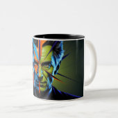 Abstract Hero: De Mok van het gezicht van de dokte (Voorkant rechts)