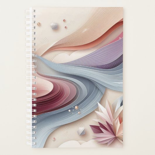 Abstract Hills & Elements Planner (Voorkant)