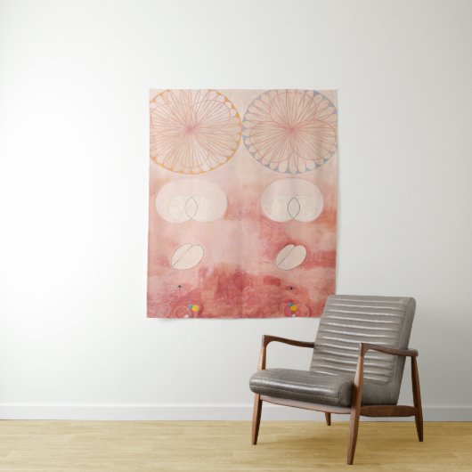 Abstract Hilma af Klint – de tien grootste nummer  Wandkleed (In situ)