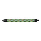 Abstract Hipster Cactus Desert Patroon Zwarte Inkt Pen (Voorkant)