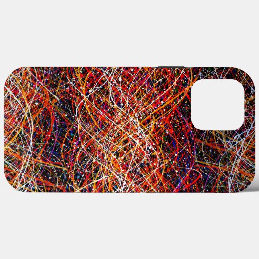 Abstract Hoesje-Mate iPhone Case (Achterkant (horizontaal))