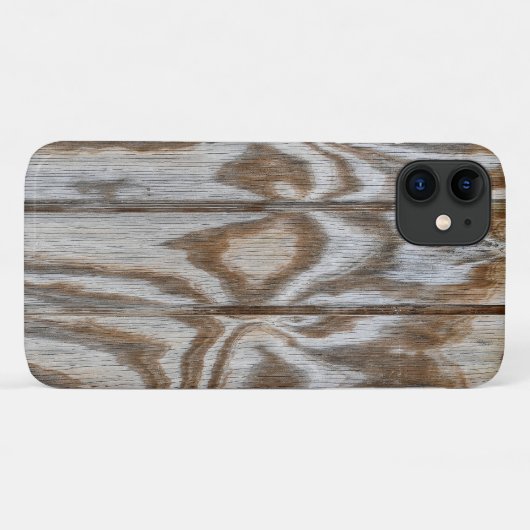 abstract hout met bijtend weefsel Case-Mate iPhone case (Achterkant (horizontaal))