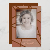 Abstract in het houden van geheugen begrafenis (Voorkant / Achterkant)