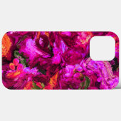 Abstract in paren, Sinaasappels en groenen Case-Mate iPhone Case (Achterkant (horizontaal))