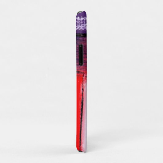 Abstract in Red IPhone-case Case-Mate iPhone Case (Achterkant/rechts)