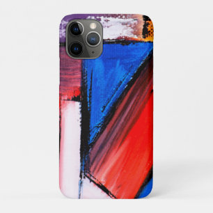 Abstract in Red IPhone-case iPhone 11 Pro Hoesje