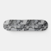 Abstract industriële afbeelding skateboard (Horizontaal)