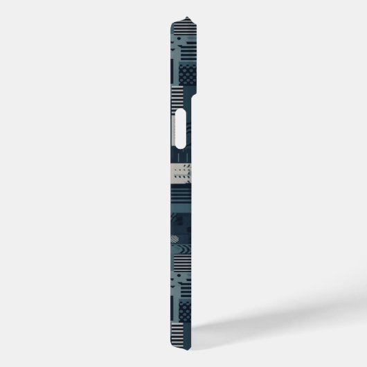 Abstract industriepatroon Case-Mate iPhone case (Achterkant / Rechts)