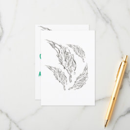 abstract informatiekaartje