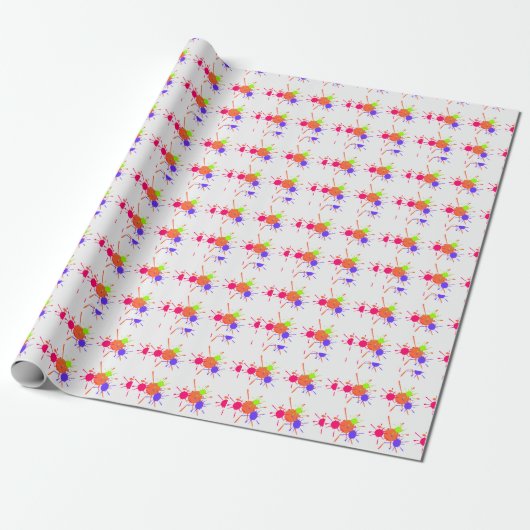 Abstract inpakpapier (Uitgerold)