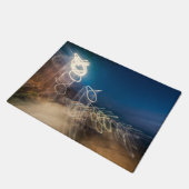 Abstract Intentional Camera Movement Night Light T Deurmat (Schuin)