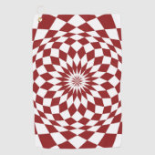 Abstract interieurontwerp golfhanddoek (Voorkant)