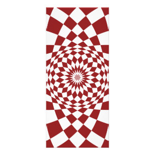 Abstract interieurontwerp reclamekaart