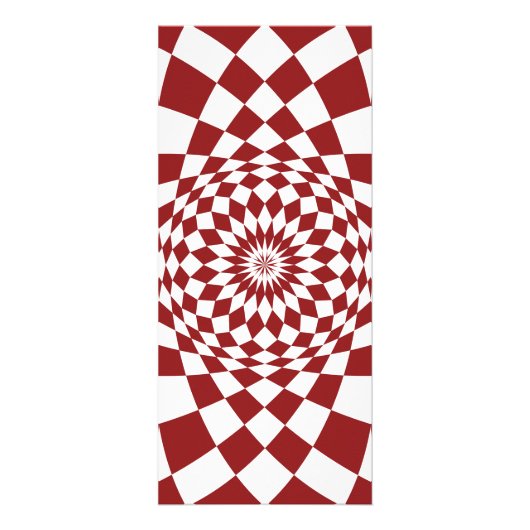 Abstract interieurontwerp reclamekaart (Voorkant)