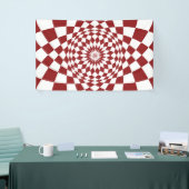 Abstract interieurontwerp spandoek (Beurs)