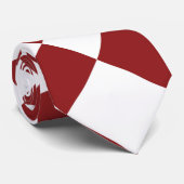 Abstract interieurontwerp stropdas (Opgerold)