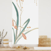 Abstract Japans design Poster (Keuken)