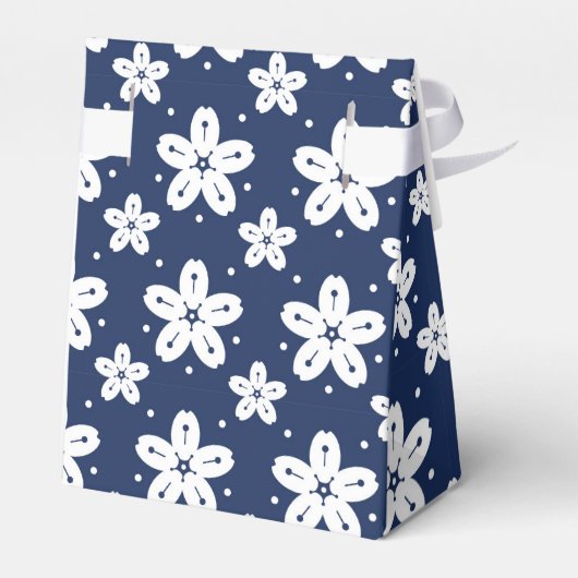 Abstract Japans naadloos patroon Bedankdoosjes (Achterkant)