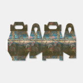 Abstract Kandinsky Riding Paar Kleurrijk Bedankdoosjes (Uitgevouwen)