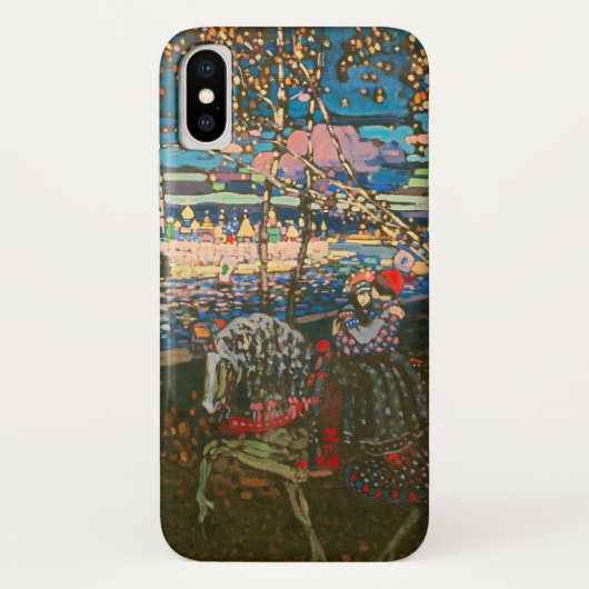Abstract Kandinsky Riding Paar Kleurrijk Case-Mate iPhone Case (Achterkant)