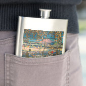 Abstract Kandinsky Riding Paar Kleurrijk Flacon (Voorbeeld)