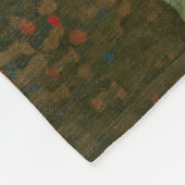 Abstract Kandinsky Riding Paar Kleurrijk Fleece Deken (Hoek)