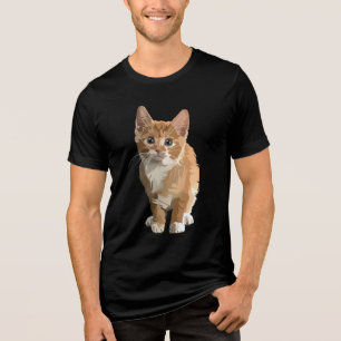 abstract katten T-shirt