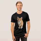 abstract katten T-shirt (Voorkant volledig)
