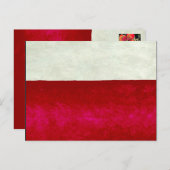 Abstract keer twee ~ Briefkaart Modern (Voorkant / Achterkant)