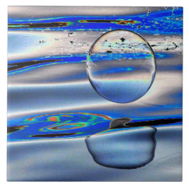 Abstract keramisch betondeeg voor badkamer tegeltje