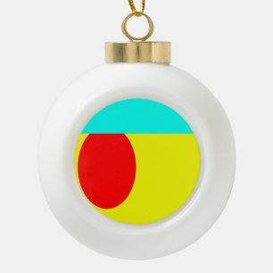 Abstract Keramische Bal Ornament