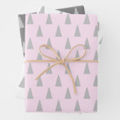 abstract kerstboompapier inpakpapier vel (In situ)