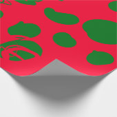 Abstract kerstontwerp Wrapppapier Cadeaupapier (Hoek)