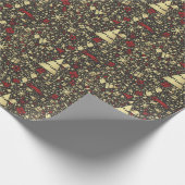 Abstract kerstpapier voor ontwerp cadeaupapier (Hoek)