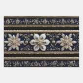 Abstract kerstpatroon inpakpapier vel (Voorkant 2)