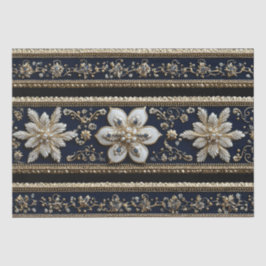 Abstract kerstpatroon tissuepapier