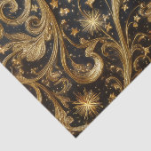 Abstract kerstpatroon tissuepapier (Detail)