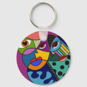 Abstract Keychain (Voorkant)