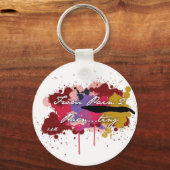 Abstract Keychain (Achterkant)