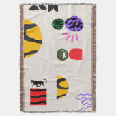 Abstract Kismet Deken (Voorkant Verticaal)