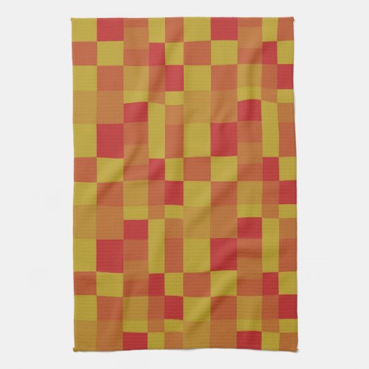 Abstract kleurenpatroon 280913 theedoek (Verticaal)