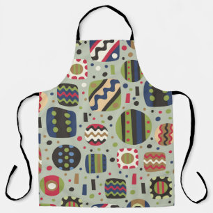 abstract kleurenpatroon textiel, interieurontwerpe schort