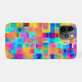 Abstract Kleurenraster Case-Mate iPhone Case (Achterkant (horizontaal))