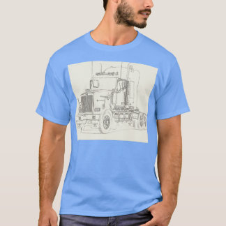 Abstract kleurenvrachtwagen 15 t-shirt